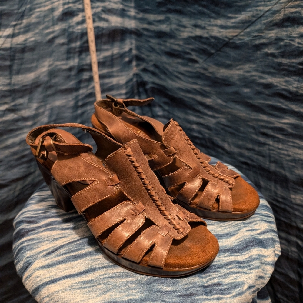 Aerosoles Brown Heeled Sandals